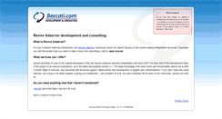 Desktop Screenshot of beccati.com